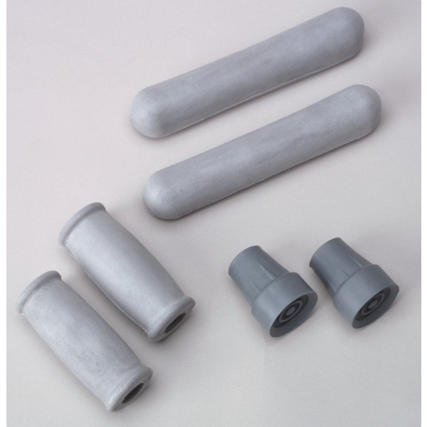 Crutch Replacement Tips,Gray