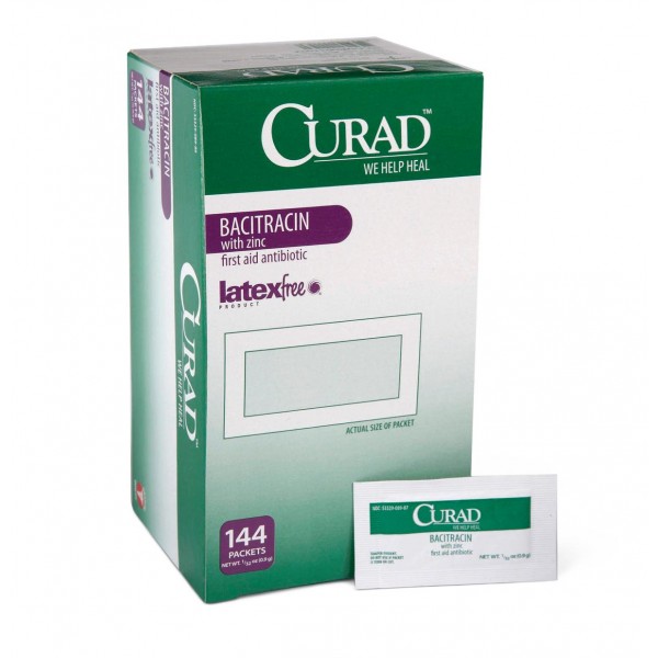 CURAD Bacitracin Ointment,0.030 OZ