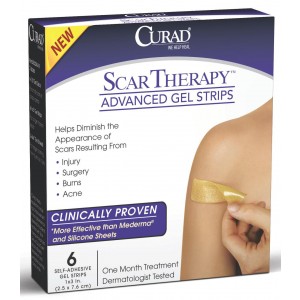 CURAD Advanced Scar Therapy Strips