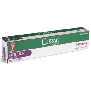 CURAD Bacitracin Ointment with Zinc,1.000 OZ