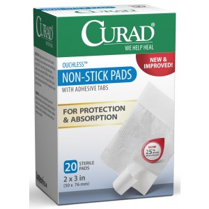 CURAD Sterile Non-Stick Adhesive Pads