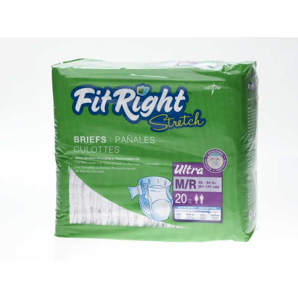 FitRight Stretch Ultra Brief,Medium/Regular