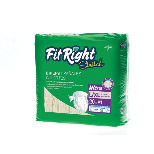 FitRight Stretch Ultra Brief,Large/X-Large