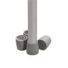 1" Guardian Utility Tips,Gray