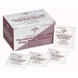 Povidone Iodine Prep Pads