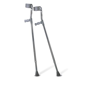 Crutch XL Super Replacement Tip,Gray