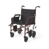 Steel Transport Chair,F: 6   R: 8