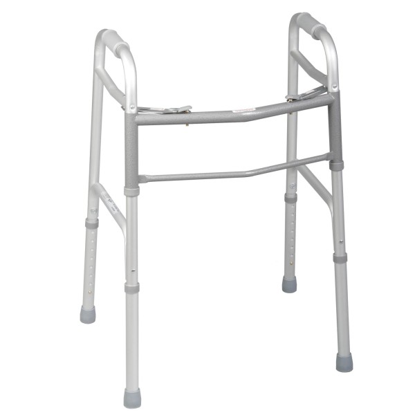 Youth Two-Button Folding Walkers without Wheels,Junior