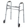 Youth Two-Button Folding Walkers with 5" Wheels,Junior