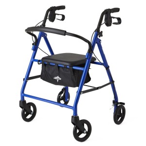 Basic Rollator - Blue,Blue,6"