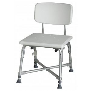 Bariatric Aluminum Bath Bench with Back