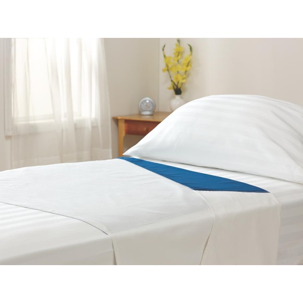 Med-Glide Patient Positioning Sheets,Blue,Blue/white