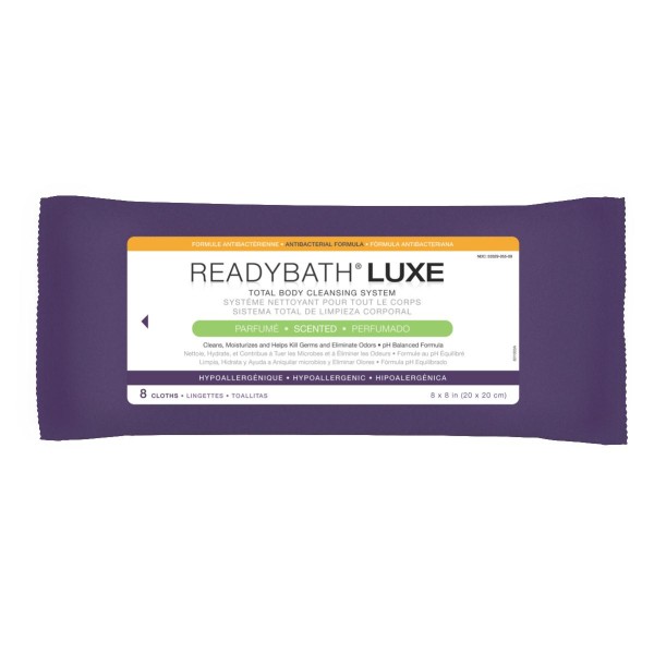 ReadyBath LUXE Total Body Cleansing Heavyweight Washcloths