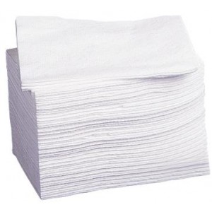 Deluxe Dry Disposable Washcloths,White