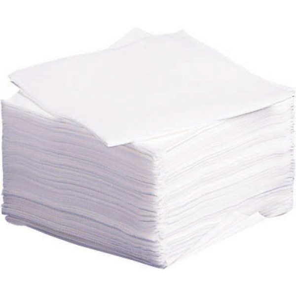 Deluxe Dry Disposable Washcloths,White