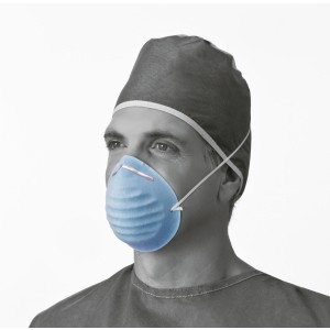 Surgical Cone-Style Face Mask,Blue