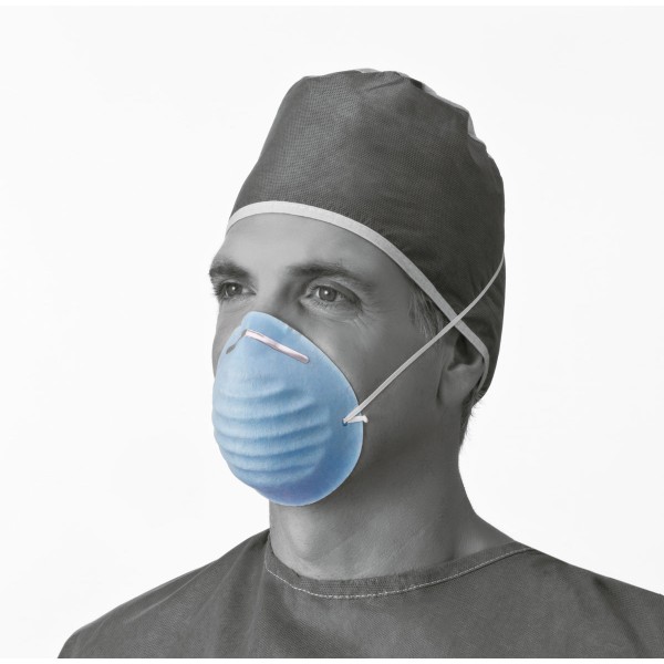 Surgical Cone-Style Face Mask,Blue