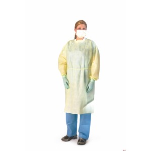 Lightweight Multi-Ply Fluid Resistant Isolation Gowns