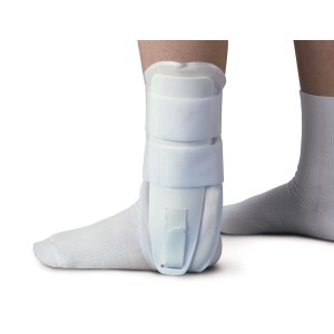 Foam Stirrup Ankle Splints,White,Universal