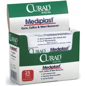 CURAD Mediplast Wart Pads