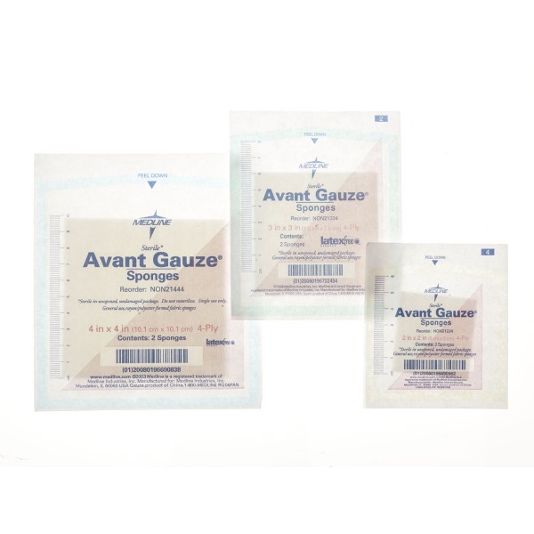 Avant Gauze Non-Woven Sterile Sponges