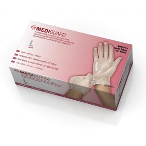 MediGuard Vinyl Synthetic Exam Gloves