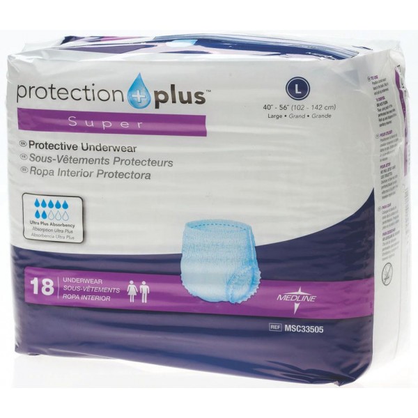 Protection Plus Super Protective Adult Underwear