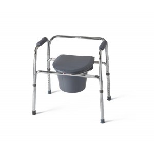 3-In-1 Steel Commode