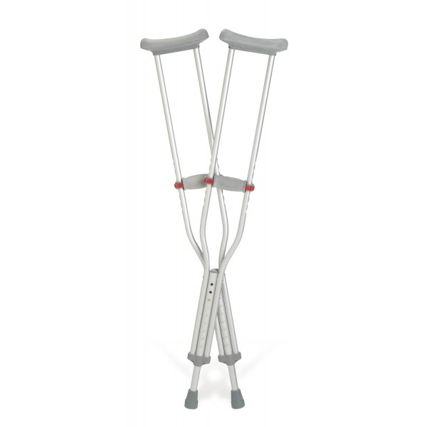 Red?Dot Aluminum Crutches