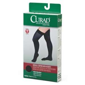 CURAD Thigh-High Compression Hosiery